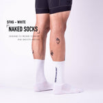 "Searching For Higher Ground" Naked Socks
